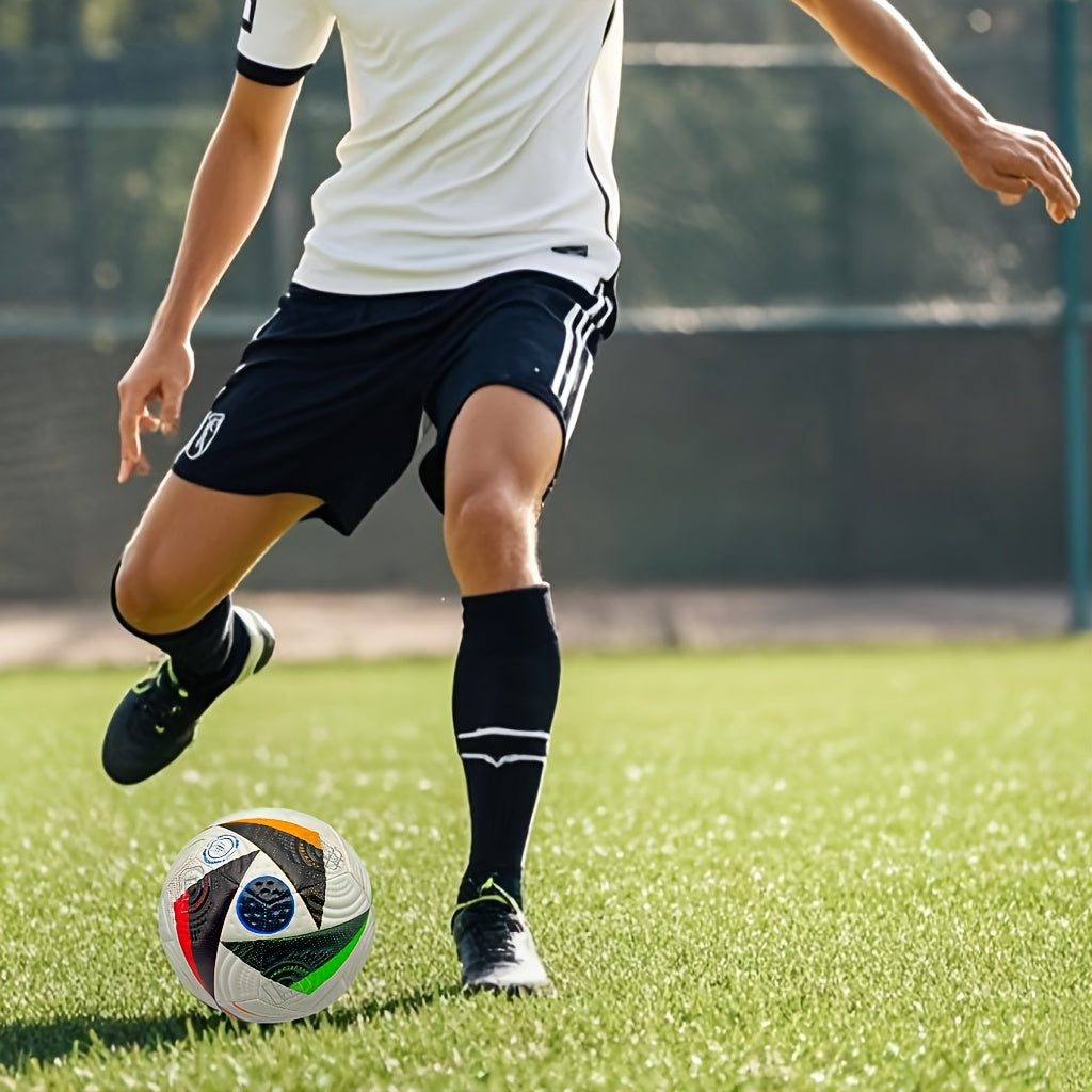 Voetbal maat 5 Wit/Rood/Zwart