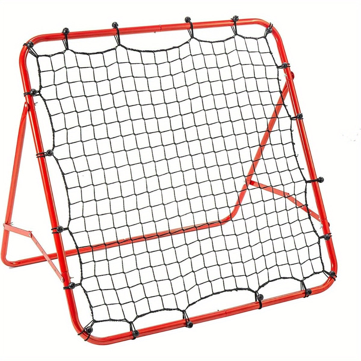 Voetbal Rebounder Rood 100 X 100 Cm.