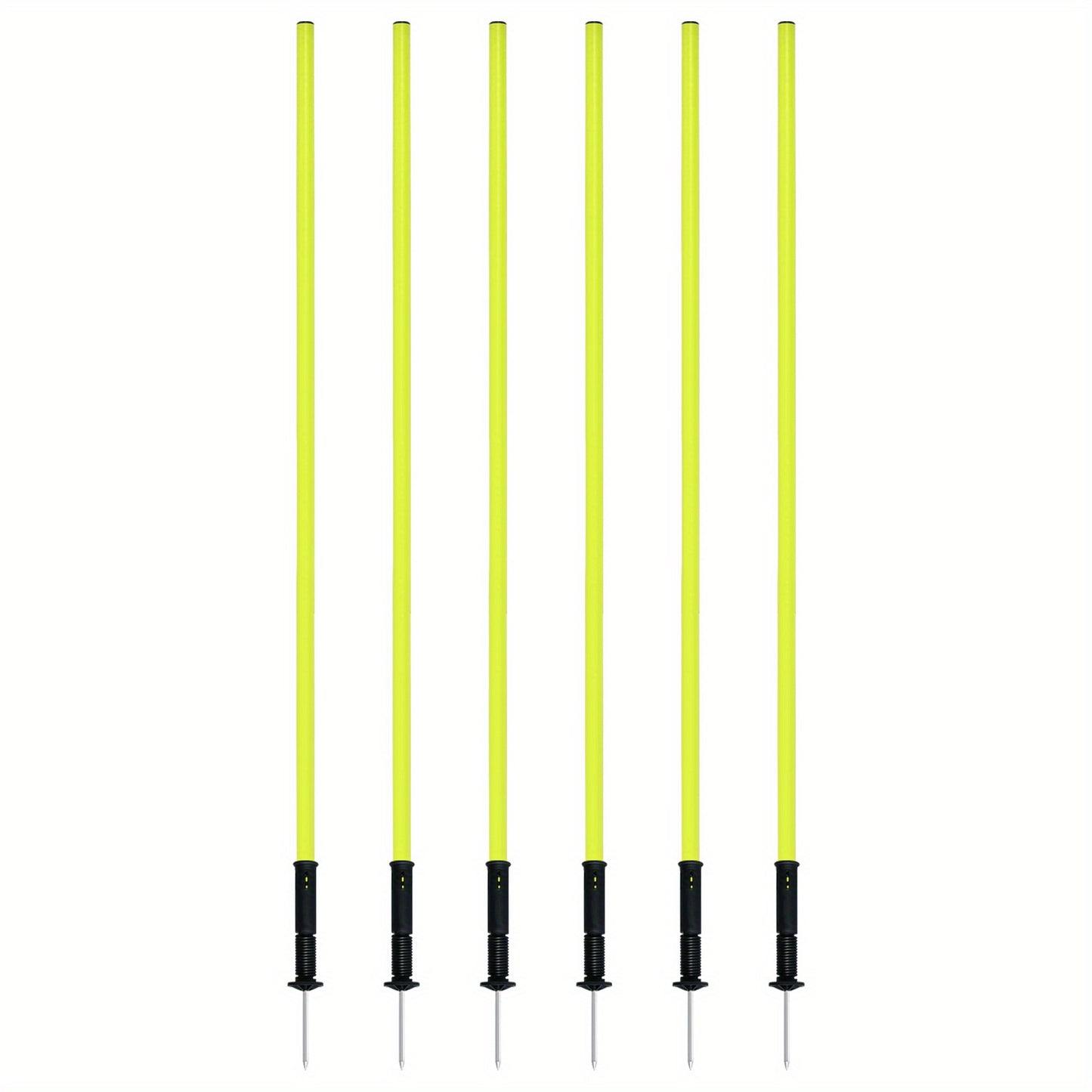 Agility Training Poles Set - 6 stuks