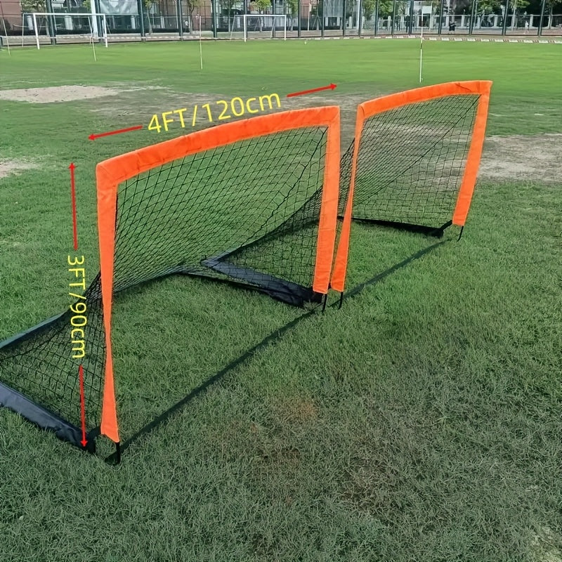 Opvouwbaar voetbaldoel luxe