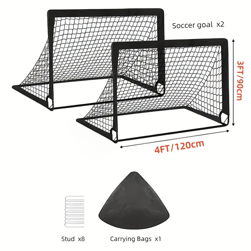 Opvouwbaar voetbaldoel luxe