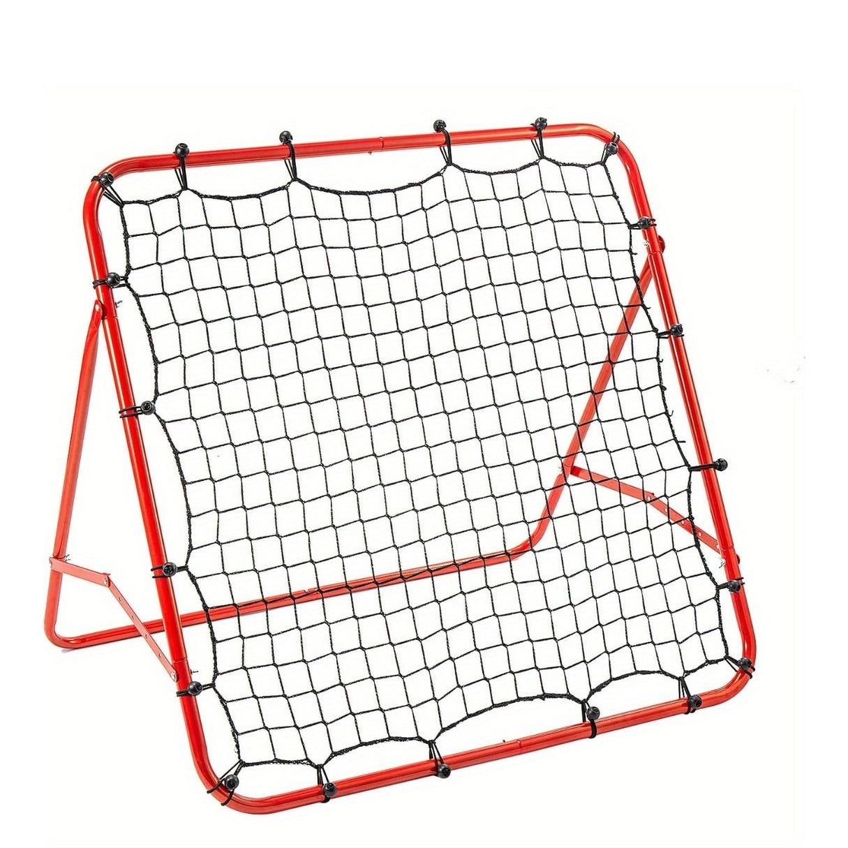 Voetbal Rebounder Rood 100 X 100 Cm.