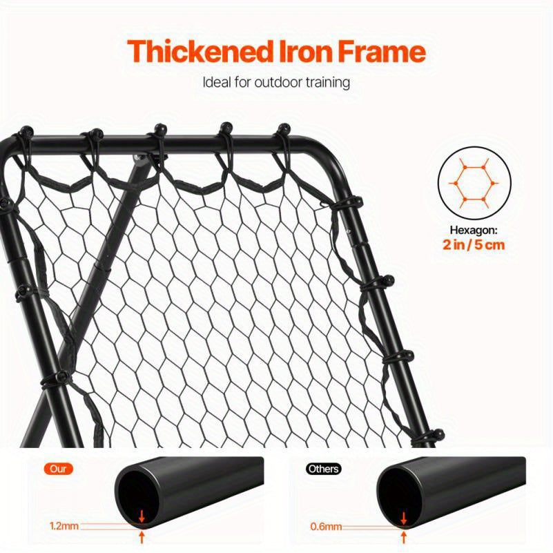 Deluxe Voetbal Rebounder Draagbaar