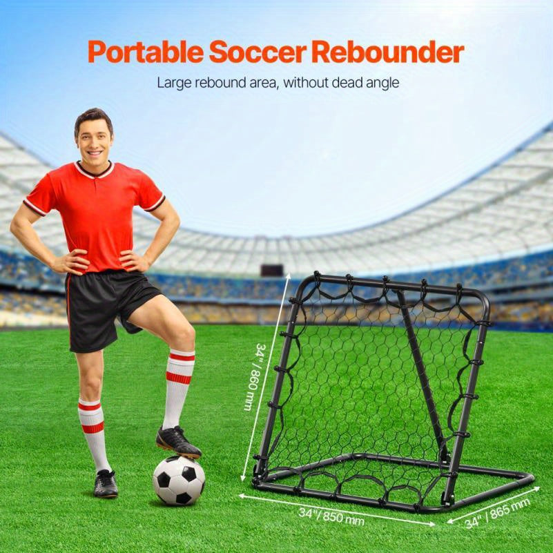 Deluxe Voetbal Rebounder Draagbaar