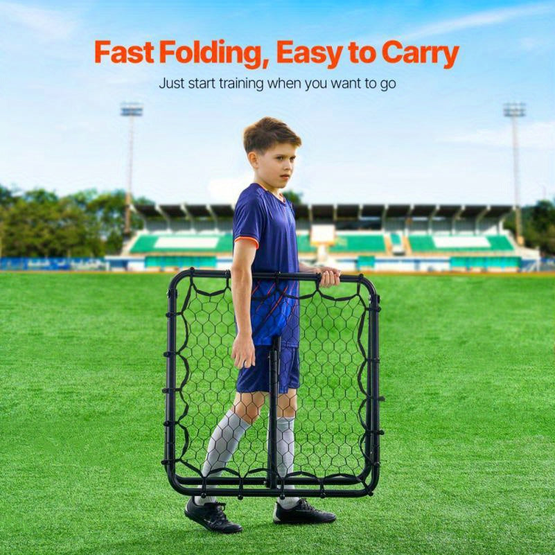 Deluxe Voetbal Rebounder Draagbaar