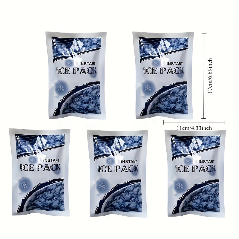 5 stuks ice packs - geen vriezer nodig