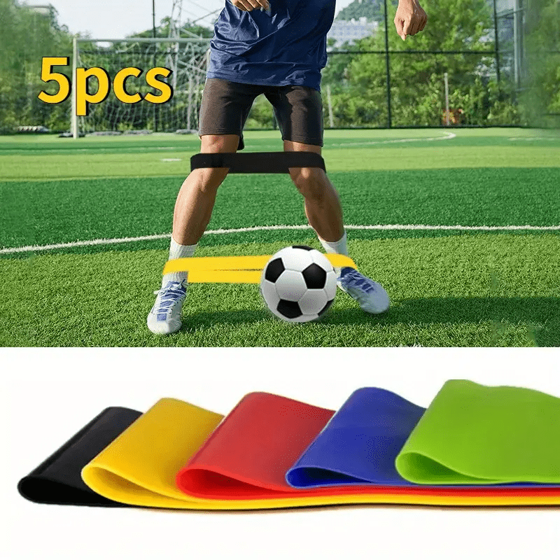 5 Stuks Professionele Voetbaltraining Resistentiesbanden