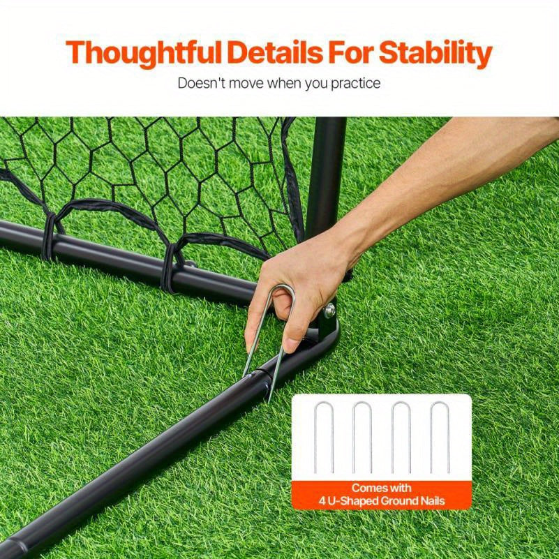 Deluxe Voetbal Rebounder Draagbaar