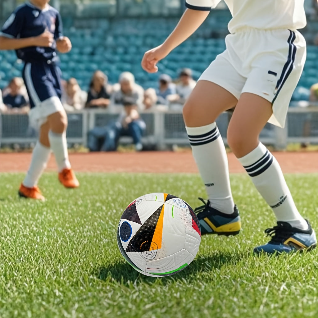 Voetbal maat 5 Wit/Rood/Zwart