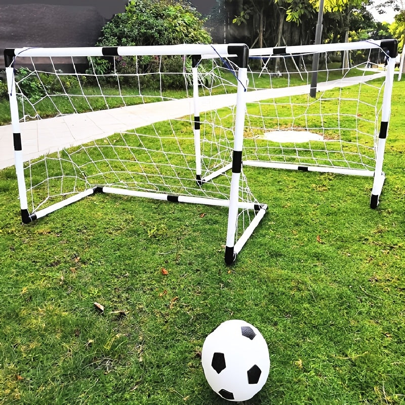 2 stuks 92cm Draagbaar Voetbaldoel