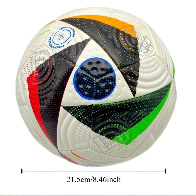 Voetbal maat 5 Wit/Rood/Zwart
