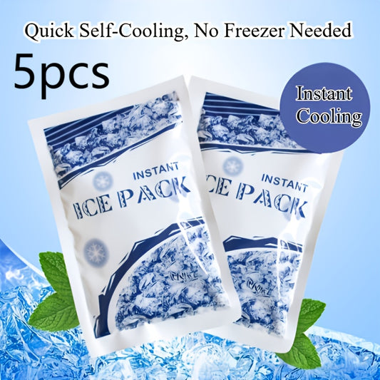 5 stuks ice packs - geen vriezer nodig