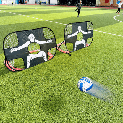 Pop-Up Voetbaldoel met extra richtgaten