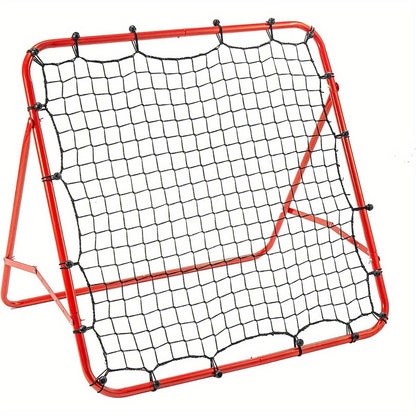 Voetbal Rebounder Rood 100 X 100 Cm.