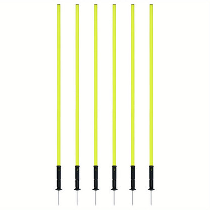 Agility Training Poles Set - 6 stuks