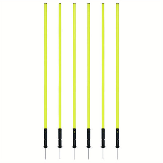Agility Training Poles Set - 6 stuks