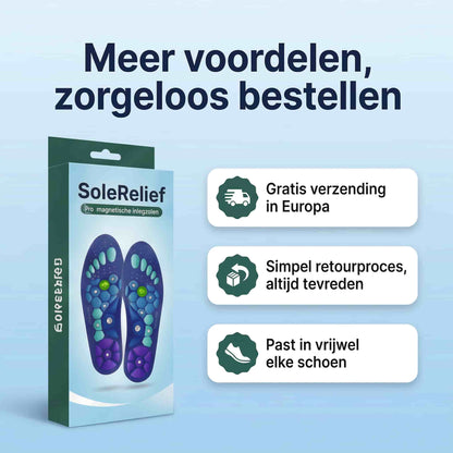 SoleRelief Pro – Magnetic Support Insoles