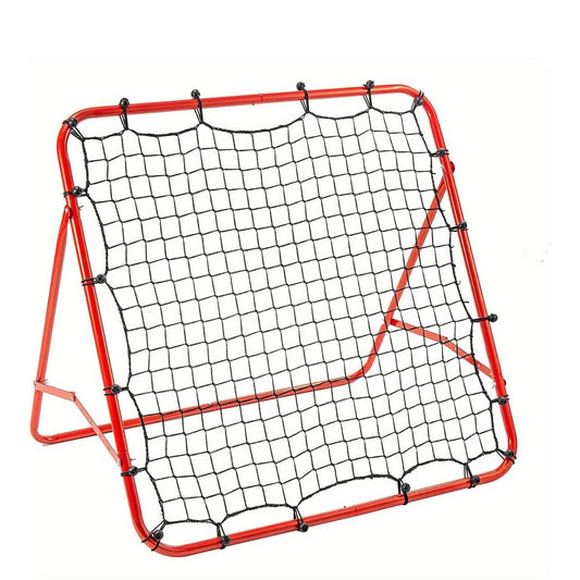 Voetbal Rebounder Rood 100 X 100 Cm.