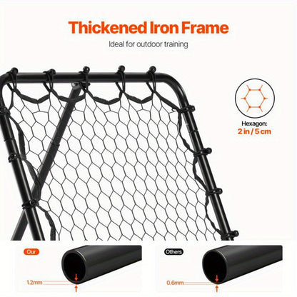 Deluxe Voetbal Rebounder Draagbaar