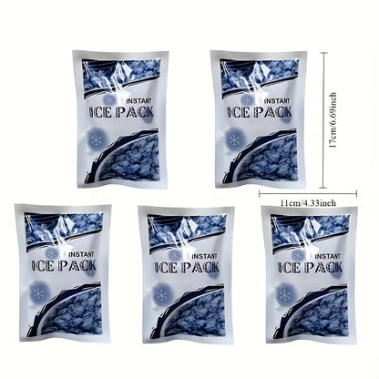 5 stuks ice packs - geen vriezer nodig