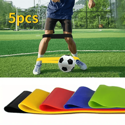 5 Stuks Professionele Voetbaltraining Resistentiesbanden