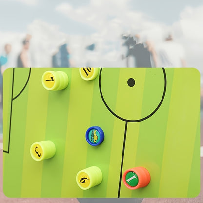 Magnetische tactiekbord met Vloerstandaard en Draagtas