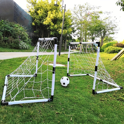 2 stuks 92cm Draagbaar Voetbaldoel