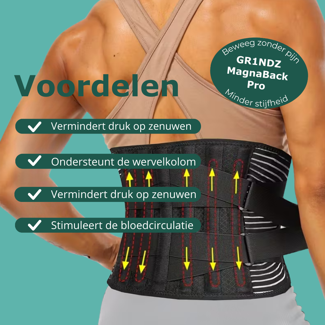 MagnaBack Pro - Verlicht rugpijn met magnetische therapie