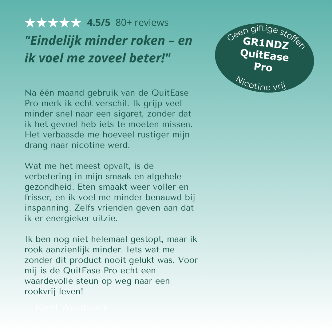 QuitEase Pro - Stop met roken/vapen