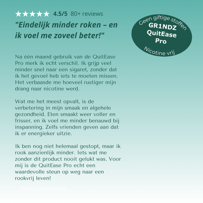 QuitEase Pro - Stop met roken/vapen