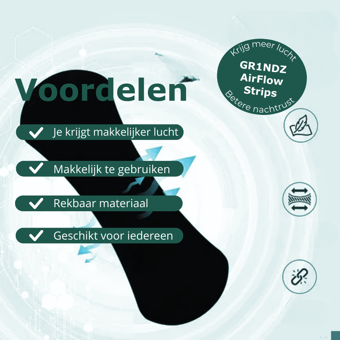 AirFlow Strips - 35% meer adem