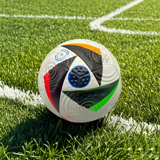 Voetbal maat 5 Wit/Rood/Zwart