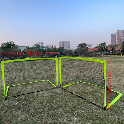 Opvouwbaar voetbaldoel luxe