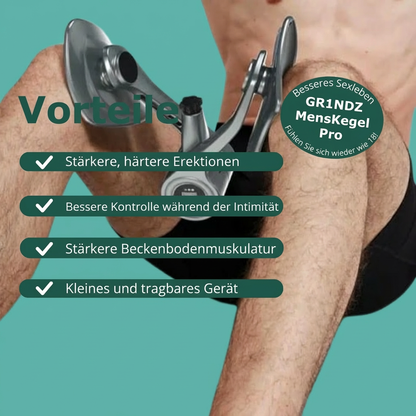 MensKegel Pro - Verbessern Sie Ihre Erektion und stoppen Sie den Urinverlust + Gratis-E-Book